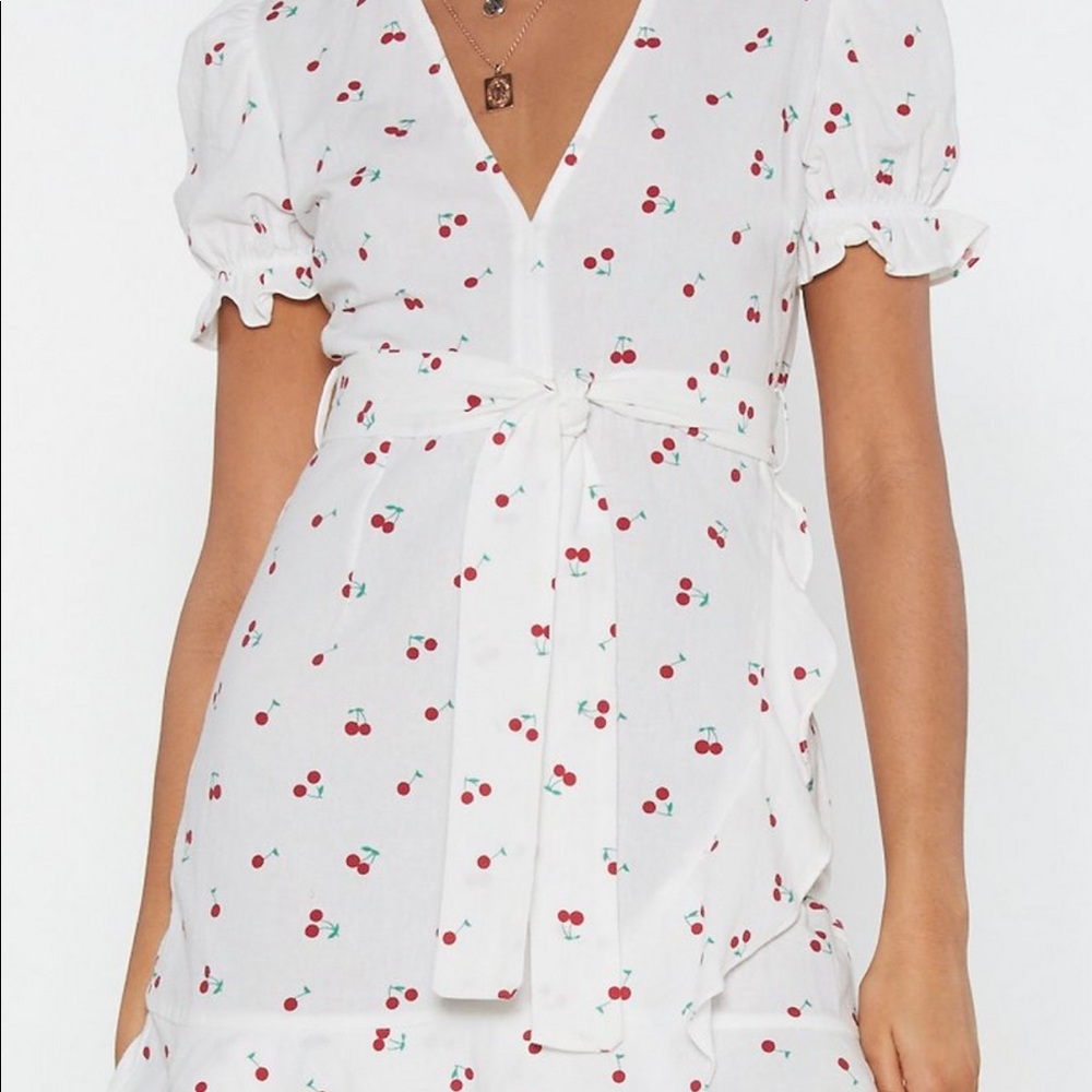 Nasty gal cherry dress
